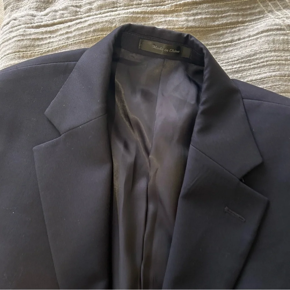 Ralph Ralph Lauren green Label Men's Navy Button Sports Coat/Blazer Size 39L - Picture 13 of 14